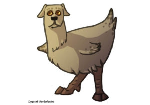 Dogs of the Galaxies game - Chicken Dog